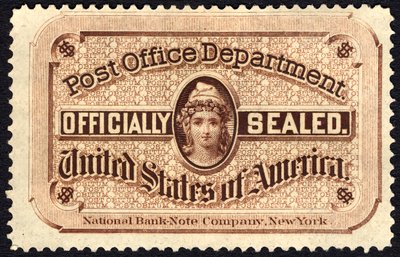 Sceau de la poste - National Bank Note Company