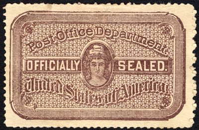 Sceau de la poste, 1889 - National Bank Note Company