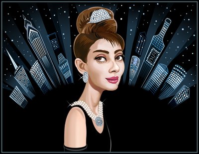 Audrey Hepburn, 2021 (numérique) - Neale Osborne