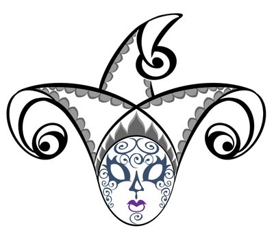 Masque de bouffon - Neale Osborne
