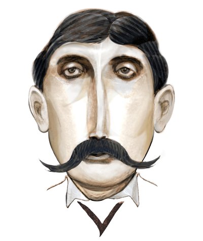 Marcel Proust, 2021 (numérique) - Neale Osborne