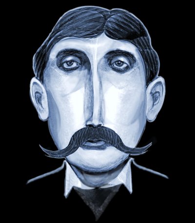 Marcel Proust, 2021 (numérique) - Neale Osborne