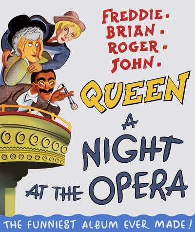 Queen : A Night at the Opera (affiche) - Neale Osborne