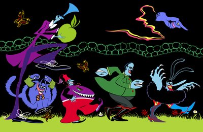 Les Blue Meanies, 2023 - Neale Osborne