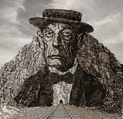 Le grand visage de pierre, 2021 (numérique) - Neale Osborne