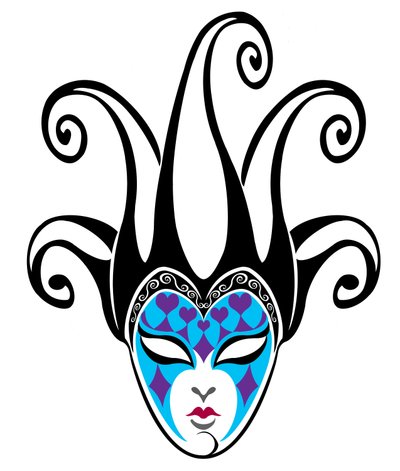 Masque de bouffon féminin - Neale Osborne