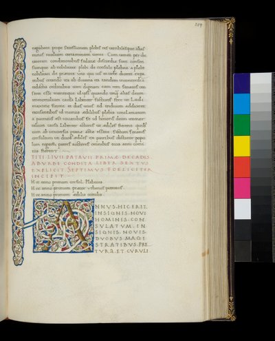 Ms 346. Tite-Live, Ab Urbe Condita - Neapolitan School