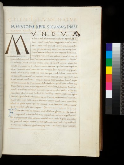 Ms 394.1. Pline l