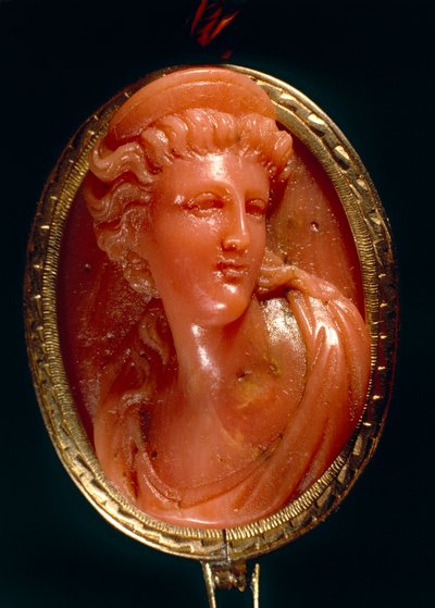 Pendentif de corail méditerranéen - Neapolitan School