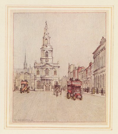 St Mary-le-Strand - Nelson Dawson