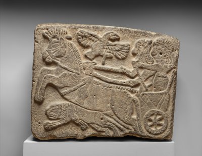 Relief orthostate : scène de chasse au lion, vers IXe siècle av. J.-C. - Neo Hittite Neo Hittite