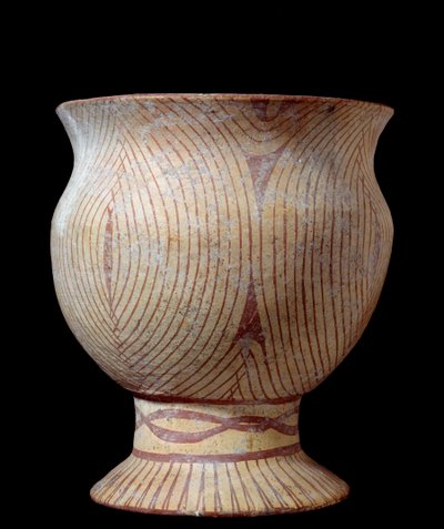 Époque néolithique : vase en céramique. De Thaïlande. 4630 av. J.-C. - Neolithic Neolithic