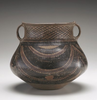 Urne, province de Gansu, vers 2000 av. J.-C. - Neolithic Period Chinese School