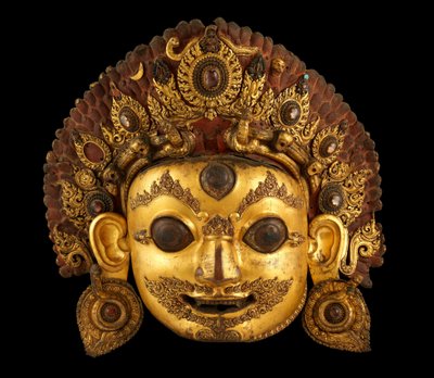 Tête de Bhairava, c.16ème siècle - Nepalese School