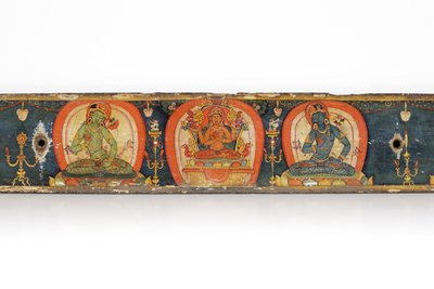 Manuscrit des Cinq Protections, couverture arrière, 1138 - Nepalese School