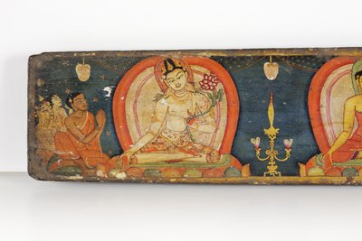 Manuscrit des Cinq Protections, couverture avant, 1138 - Nepalese School