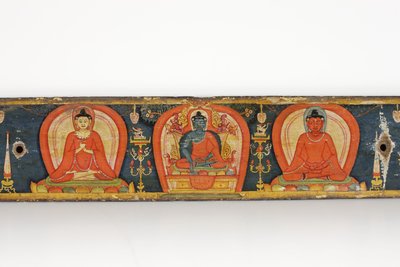 Manuscrit des Cinq Protections, couverture avant, 1138 - Nepalese School