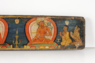 Manuscrit des Cinq Protections, couverture avant, 1138 - Nepalese School