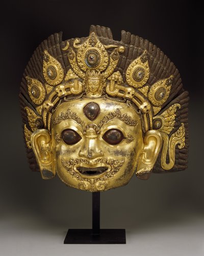 Masque de Bhairava - Nepalese School