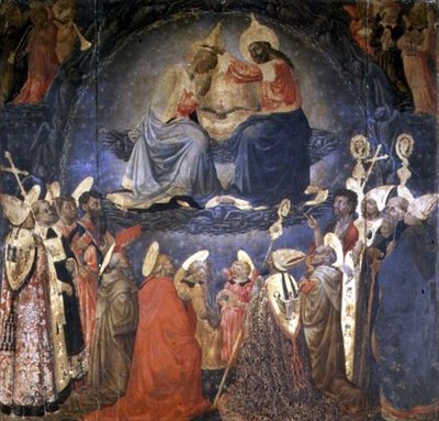 Couronnement de la Vierge - Neri di Bicci
