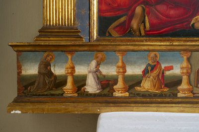 Détail du Couronnement de la Vierge - Neri di Bicci