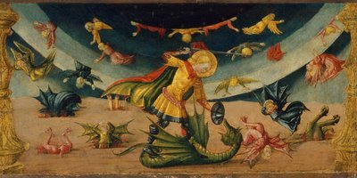 Saint Michel et le Dragon - Neri di Bicci