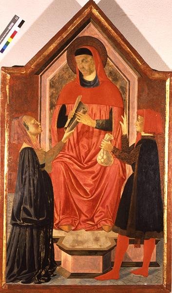 Saint Yves rend justice - Neri di Bicci