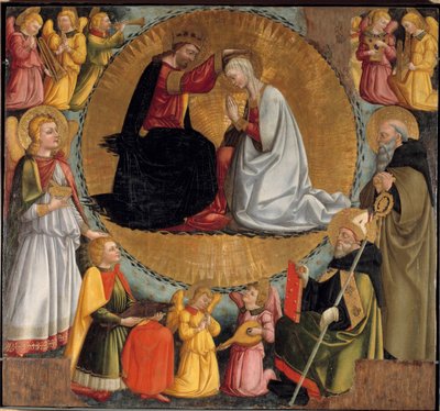 Couronnement de la Vierge - Neri di Bicci