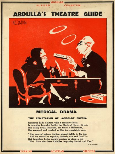 Cigarettes Abdulla, 1928 - Nerman