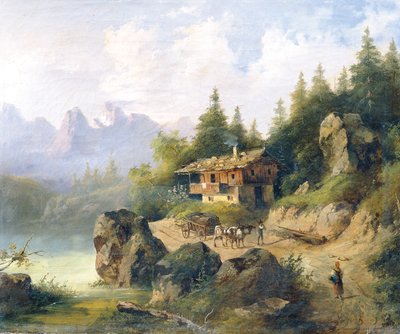 Berchtesgaden avec Watzmann - Leopold Blonder