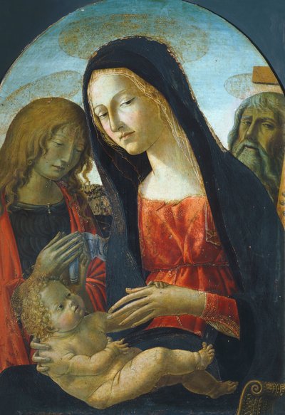Madone avec enfant - Neroccio di (1447 1500) Landi