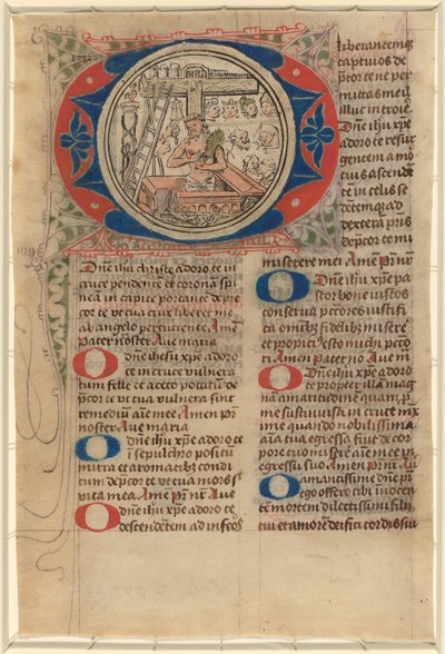 Christ en homme de douleurs - Netherlandish 15th Century