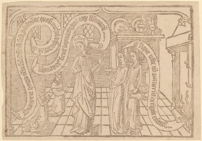 Page de "Canticum Canticorum": 2ème édition - Netherlandish 15th Century