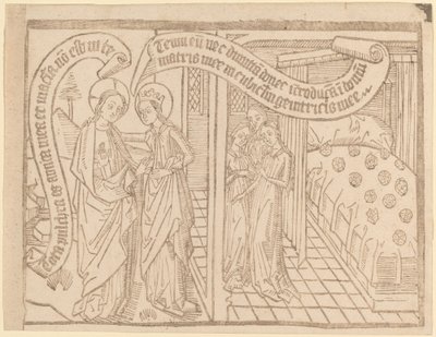 Page de "Canticum Canticorum": 2ème édition - Netherlandish 15th Century