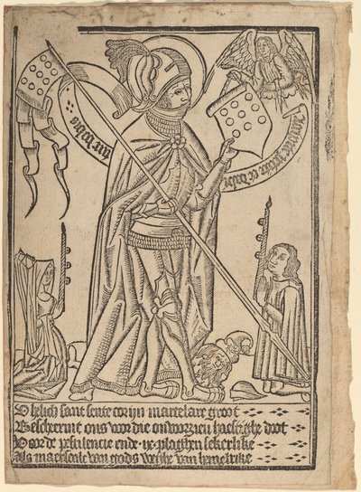 Saint Georges (?) - Netherlandish 15th Century