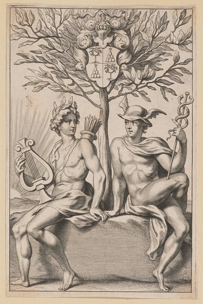 Page de titre pour Philomathi Musae Juveniles - Netherlandish 17th Century after Sir Peter Paul Rubens