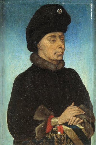 Portrait de Jean sans Peur, duc de Bourgogne, milieu du 15ème siècle - Netherlandish Master