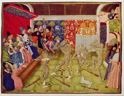 Le Bal des Ardents, 28 janvier 1393, de 