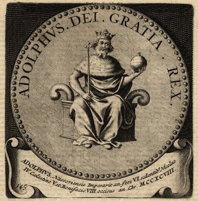 Saint-Empereur romain Adolf - Netherlandish School