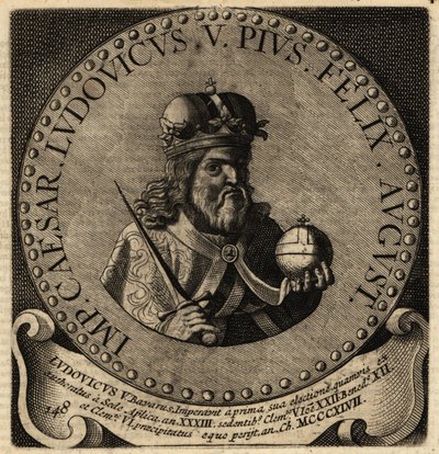 Empereur romain germanique Louis IV - Netherlandish School