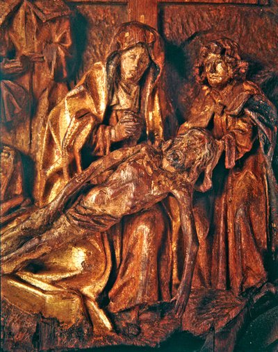 Deuil sur le Christ mort, vers 1500 - Netherlandish School