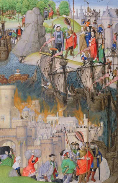 Ms 311 f.122 v. Scènes de l