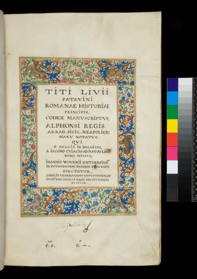 Ms 344. Tite-Live, Ab Urbe Condita - Netherlandish School