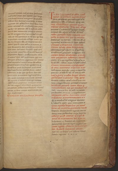 La Bible de Stavelot, Add MS 28106, f.228r - Netherlandish School
