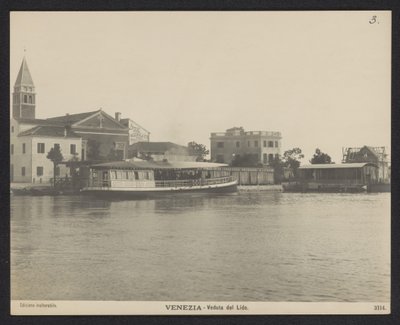 Vue du port du Lido - Neue Photographische Gesellschaft
