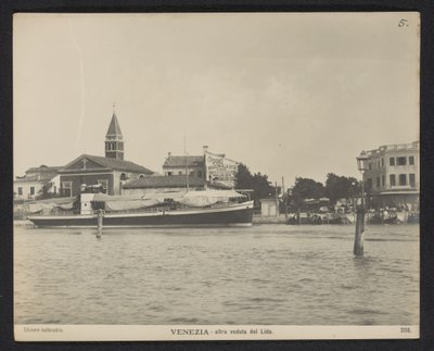 Venezia - altra veduta del Lido - Neue Photographische Gesellschaft