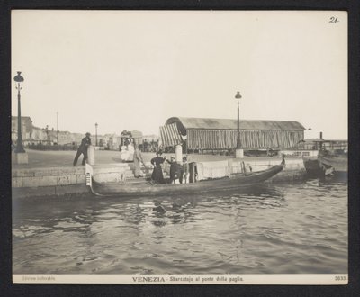 Gondole près d