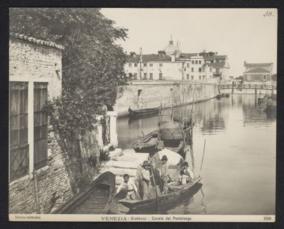 Canal à Venise - Neue Photographische Gesellschaft