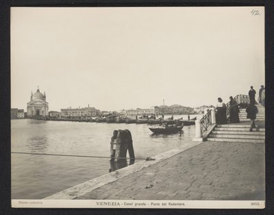 Pont flottant sur le Grand Canal à Venise pendant la Festa del Redentore - Neue Photographische Gesellschaft