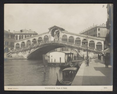 Pont du Rialto à Venise - Neue Photographische Gesellschaft